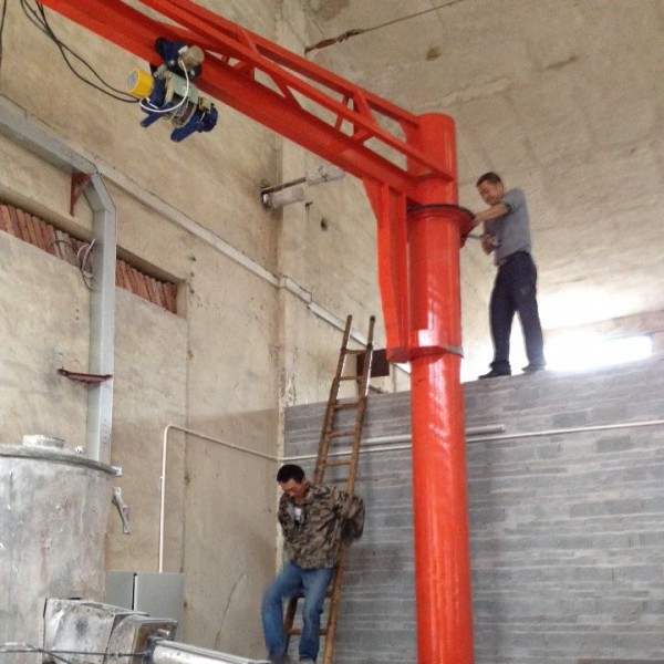 �ұ����ؙC(j��)���b cantilever crane installation images